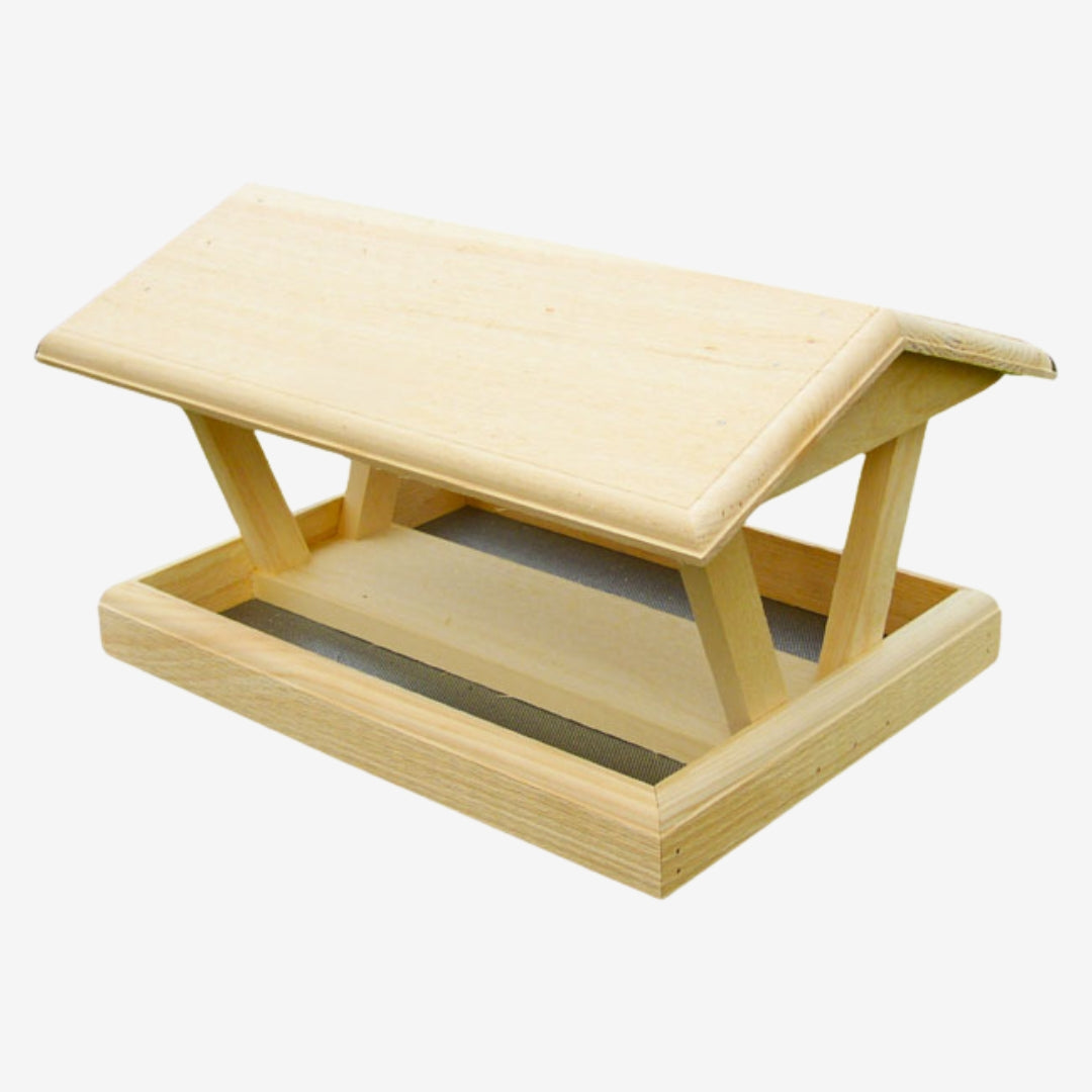 Coveside Cottage Wooden Bird Feeder – Ideal for feeding birds, this cottage-style feeder adds charm to any backyard